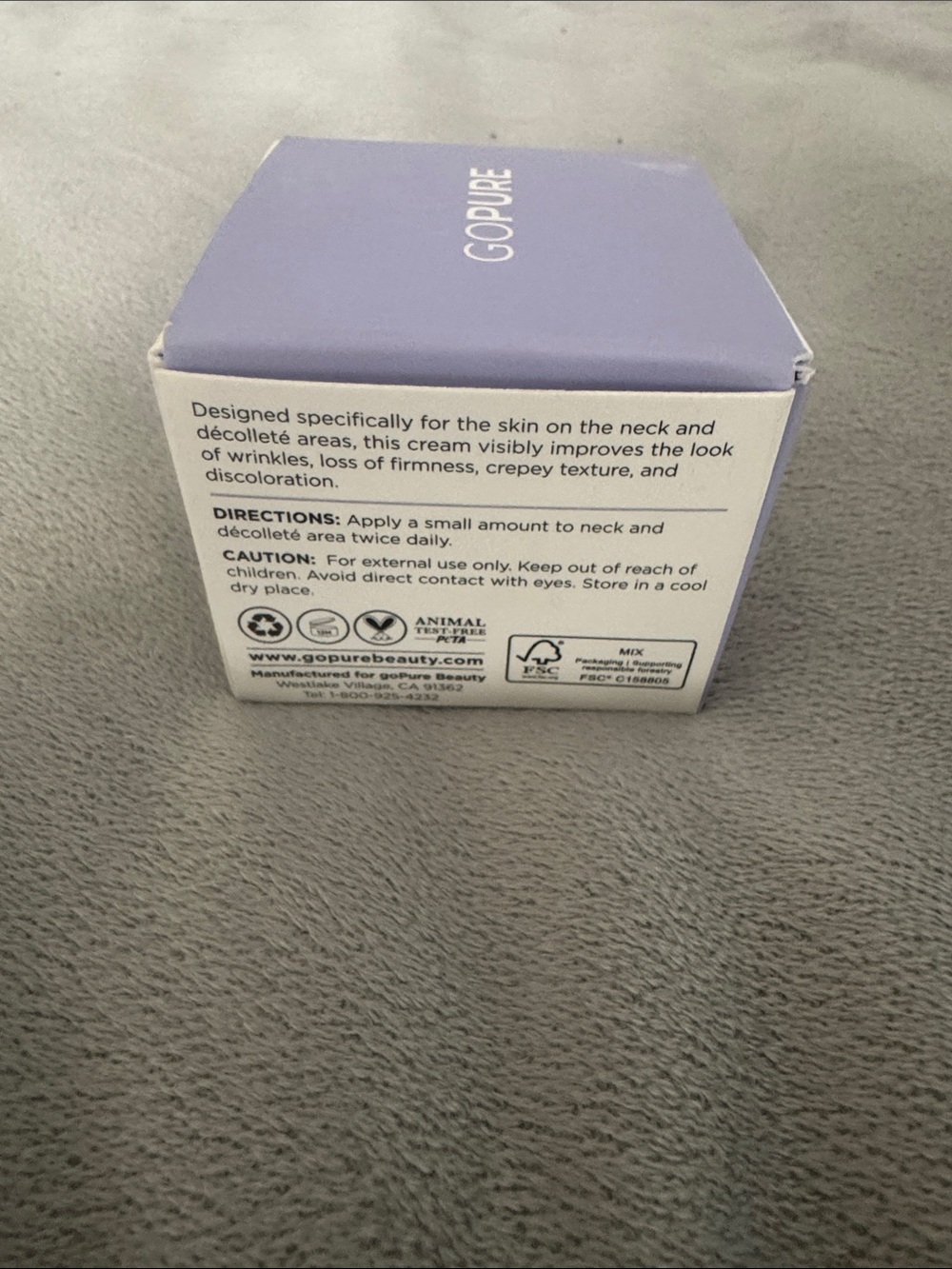GoPure Tighten & Lift Neck Cream 1.7 fl oz - Picture 7 of 9